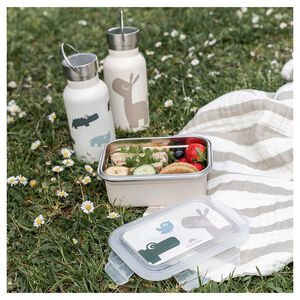 Fiambrera de acero inoxidable Lalee Croco Arena 