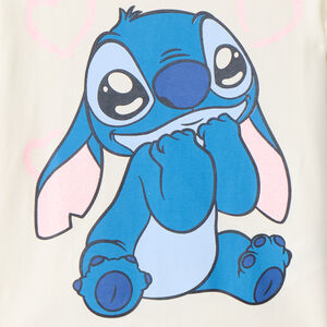 T-shirt manches courtes Stitch Disney pour fille Main T-shirt manches courtes Stitch Disney pour fille