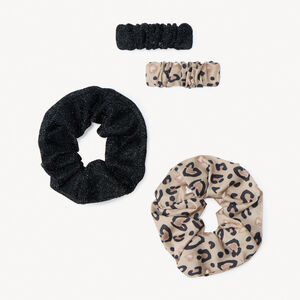 Set de 2 barrettes et 2 chouchous fantaisies pour fille   Main Set de 2 barrettes et 2 chouchous fantaisies pour fille