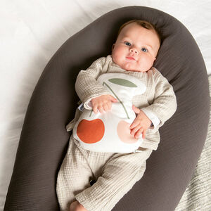Cojín de lactancia y maternidad Comfy Big Tetra - Gris 
