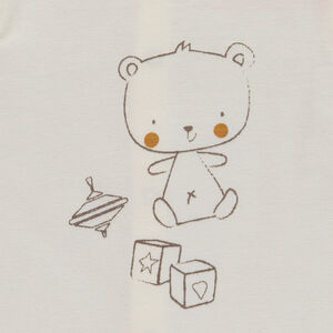 Conjunto 2 piezas estampado osito para bebé niño 