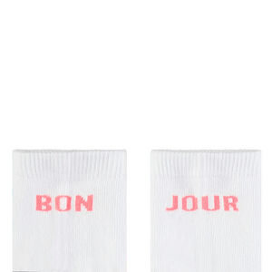 Pack de 5 pares de calcetines con mensajes en punto jacquard  Main Pack de 5 pares de calcetines con mensajes en punto jacquard