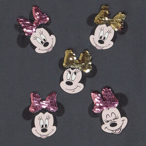 Camiseta de manga larga Minnie Disney con lentejuelas mágicas niña 