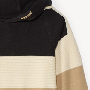 Sudadera con capucha de tricot para niño 