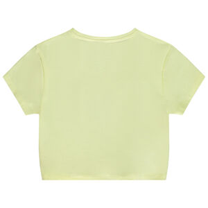 Camiseta manga corta con nudo print Stitch Disney niña 