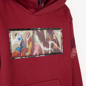 Sudadera divertida con capucha para niño Marvel 