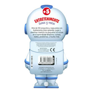 Libro sumas y restas +5 años 