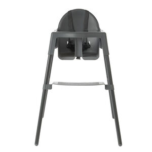Silla alta fija 2 en 1 Capucine 2.0 gris 