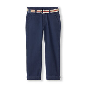 Pantalon avec ceinture à double boucle pour garçon  Main Pantalon avec ceinture à double boucle pour garçon