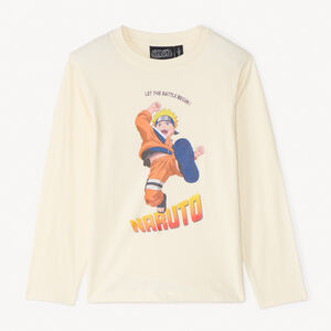 T-shirt de manga Naruto de longues manches pour garçon 