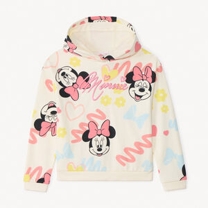 Sudadera con capucha de felpa de Minnie Disney para niña 