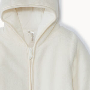 Combi-pilote uni avec capuche ludique pour bébé fille  