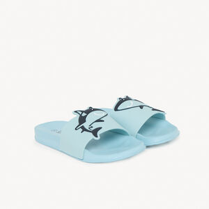 Mules de tiburón para niño con tirante según la edad 