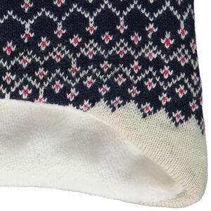 Gorro de punto jacquard con bonhommes de neige para bebé niño 