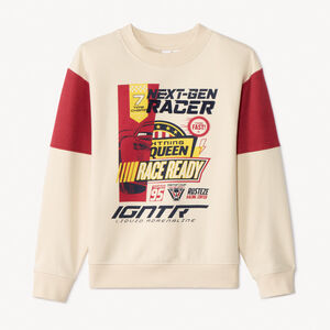 Sweat molleton oversize Cars Disney-Pixar pour garçon  Main Sweat molleton oversize Cars Disney-Pixar pour garçon