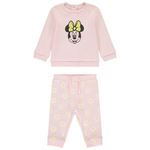 Conjunto de chándal de punto de abeja Minnie Disney para bebé niña  Main Conjunto de chándal de punto de abeja Minnie Disney para bebé niña