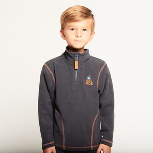 Sweat polaire de ski à col zippé pour garçon  Main Sweat polaire de ski à col zippé pour garçon