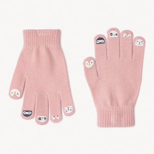 Par de guantes mágicos con puntas de dedos de animales para niña  Main Par de guantes mágicos con puntas de dedos de animales para niña