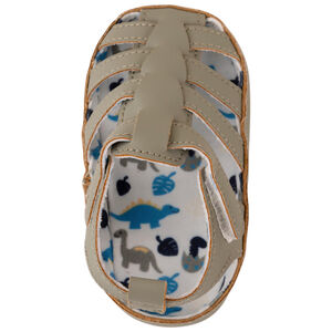 Sandalias cerradas con velcro y forro estampado para bebé niño  Main Sandalias cerradas con velcro y forro estampado para bebé niño