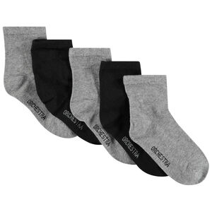 Pack de 5 pares de calcetines lisos Main Pack de 5 pares de calcetines lisos