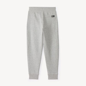 Pantalón de chándal liso de felpa para niño 