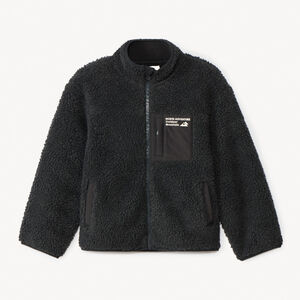 Chaqueta de sherpa con efecto de borreguito para niño  Main Chaqueta de sherpa con efecto de borreguito para niño
