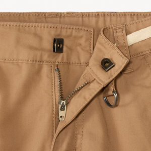 Bermudas lisos de tela con cinturón de cordón niño 