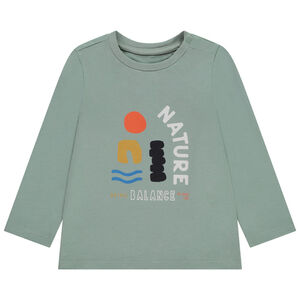 Camiseta de manga larga con estampado fantasía para bebé niño 
