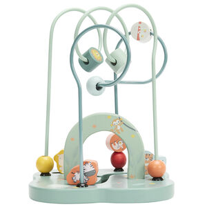 Boulier laberinto en espiral de madera Happy Wild 