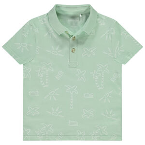 Polo manga corta estampado fantasía para niño 