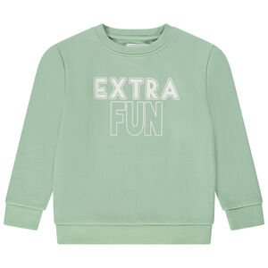 Sudadera de felpa con estampado fantasía para niño 