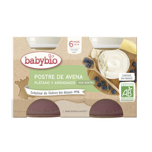 Babybio YOGUR Avena Plátano Arándanos   Main Babybio YOGUR Avena Plátano Arándanos
