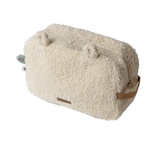 Trousse de toilette en bouclettes Roi des Forêts écru  Main Trousse de toilette en bouclettes Roi des Forêts écru