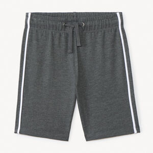 Bermuda de sport en molleton avec bandes pour garçon 
