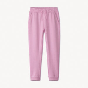 Pantalón jogging de felpa lisa para niña  Main Pantalón jogging de felpa lisa para niña