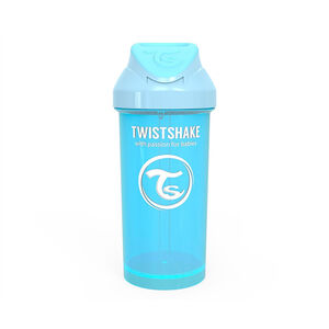 Taza con pajita 360 ml 6+ meses - Azul Pastel 