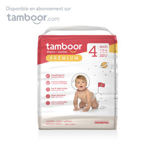 Couches Premium T4 Maxi (7-18 kg) - x22 Main Couches Premium T4 Maxi (7-18 kg) - x22