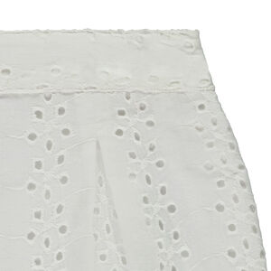 Short de brodería inglesa forrada para niña  Main Short de brodería inglesa forrada para niña