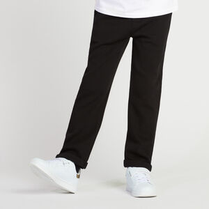 Pantalón liso de punto milano para niño 