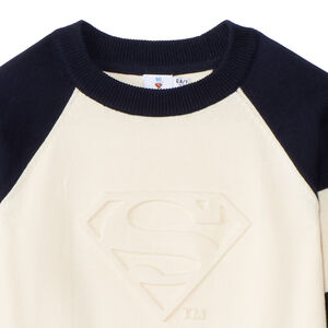 Jersey colorblock Superman Warner niño 