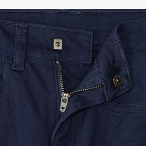 Pantalón slim liso efecto arrugado niño 
