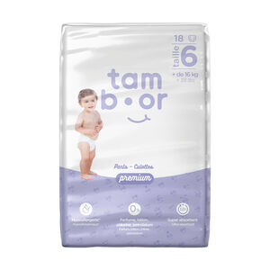 Couche culotte Premium Magical Tubes T6 XL - x18  Main Couche culotte Premium Magical Tubes T6 XL - x18