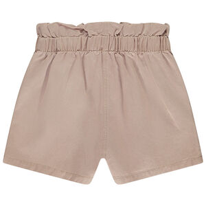 Short con volantes y lazos decorativos niña 