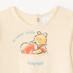 Pijama 2 en 1 de interlock de Winnie Pooh de Disney para bebé niño 