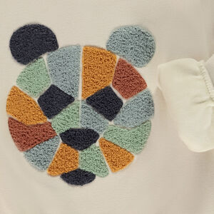 Sudadera oversize de felpa con motivo animal para bebé niño 