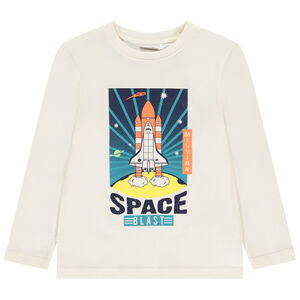 Camiseta de manga larga estampada para niño  Main Camiseta de manga larga estampada para niño