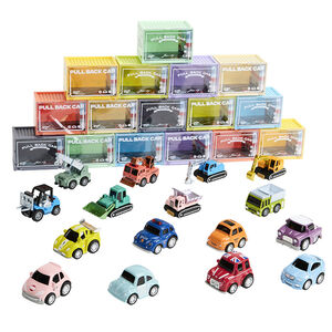 Vehículo miniatura a fricción Coche violeta 
