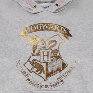Sudadera larga de felpa con estampado de Harry Potter para niña 
