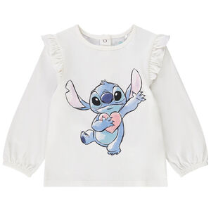Camiseta de manga larga Stitch Disney para bebé niña 
