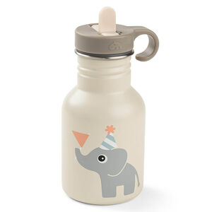 Botella acero inoxidable con pajita 350ml Celebration arena 